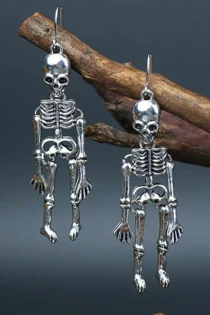 Spooky Skeleton Earrings